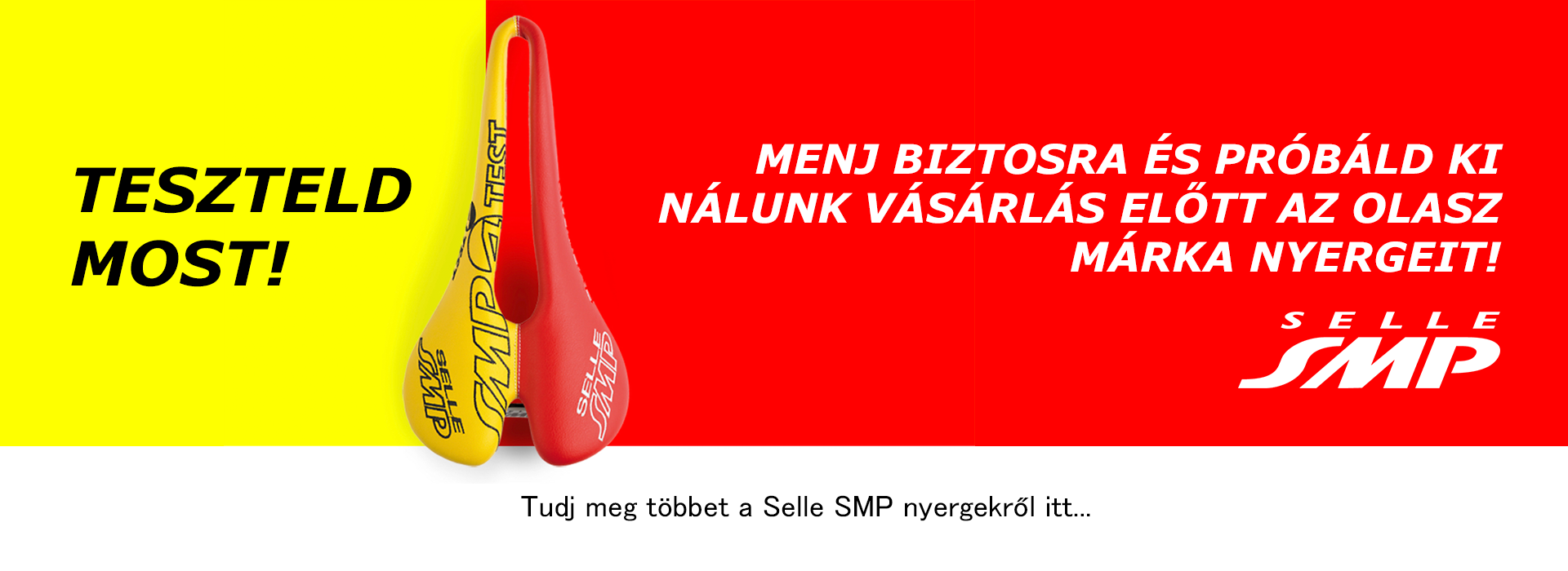 Bringaland kerékpár/bicikli tesztnyereg-program