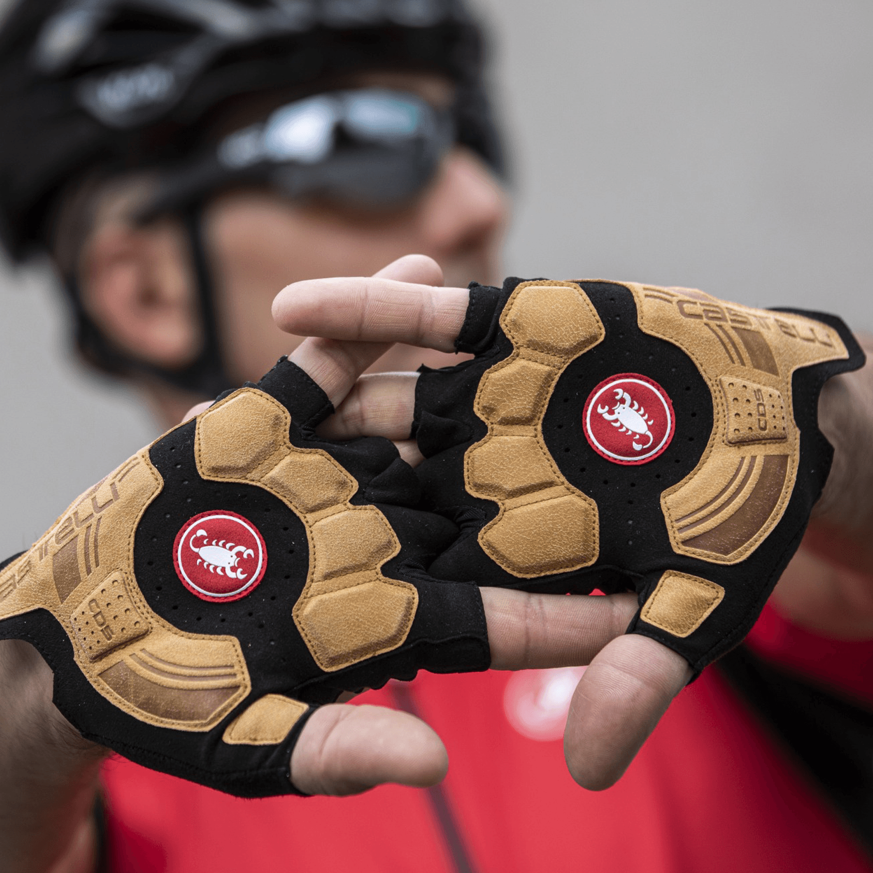 Castelli Rosso Corsa Pro V biciklis kesztyű