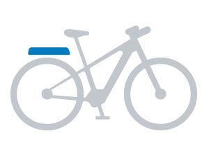 Bosch eBike Systems csomagtartóra szerelhető akkumulátor