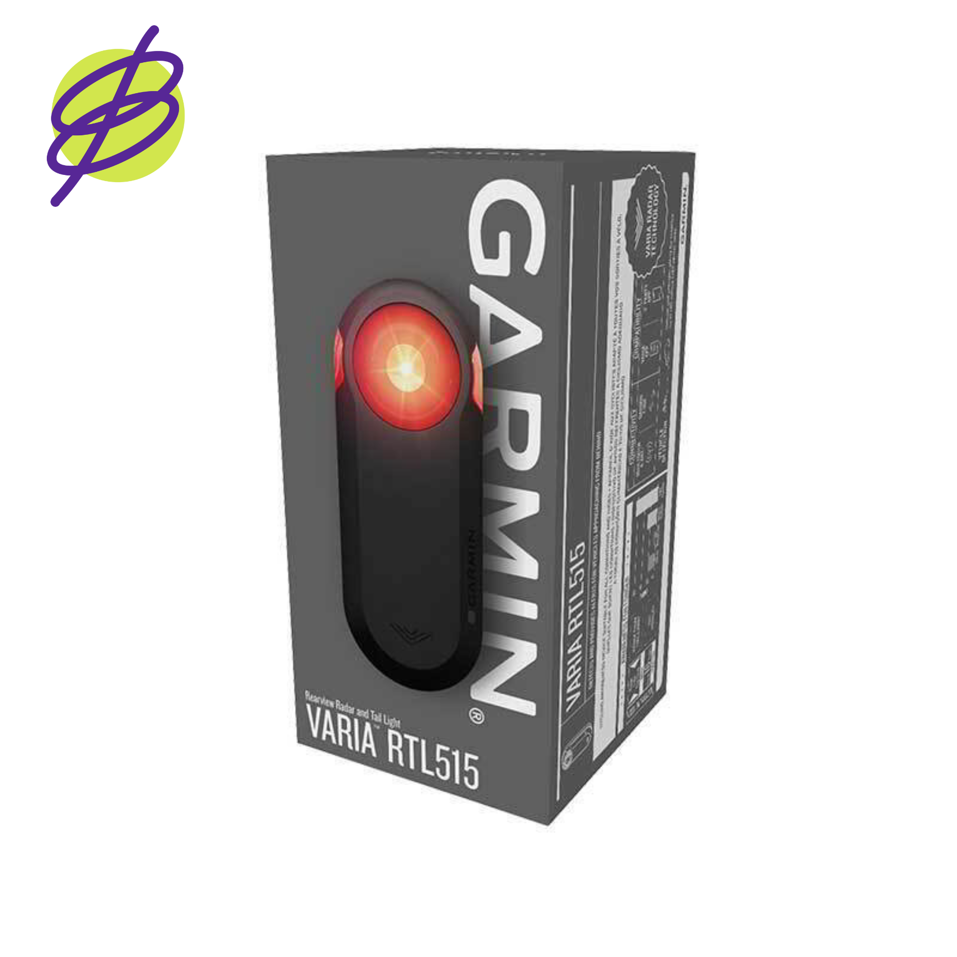 Garmin Varia RTL515 radar kerékpáros hátsó lámpa