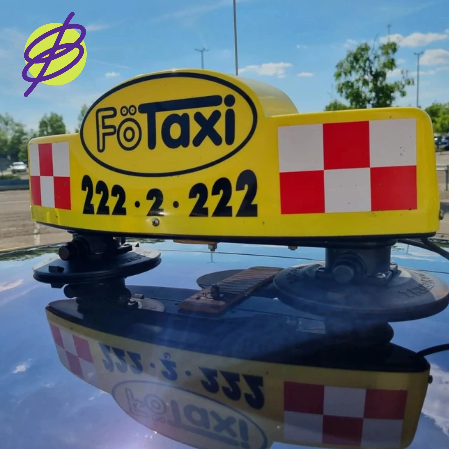 Treefrog vákuumos taxi táblatartó