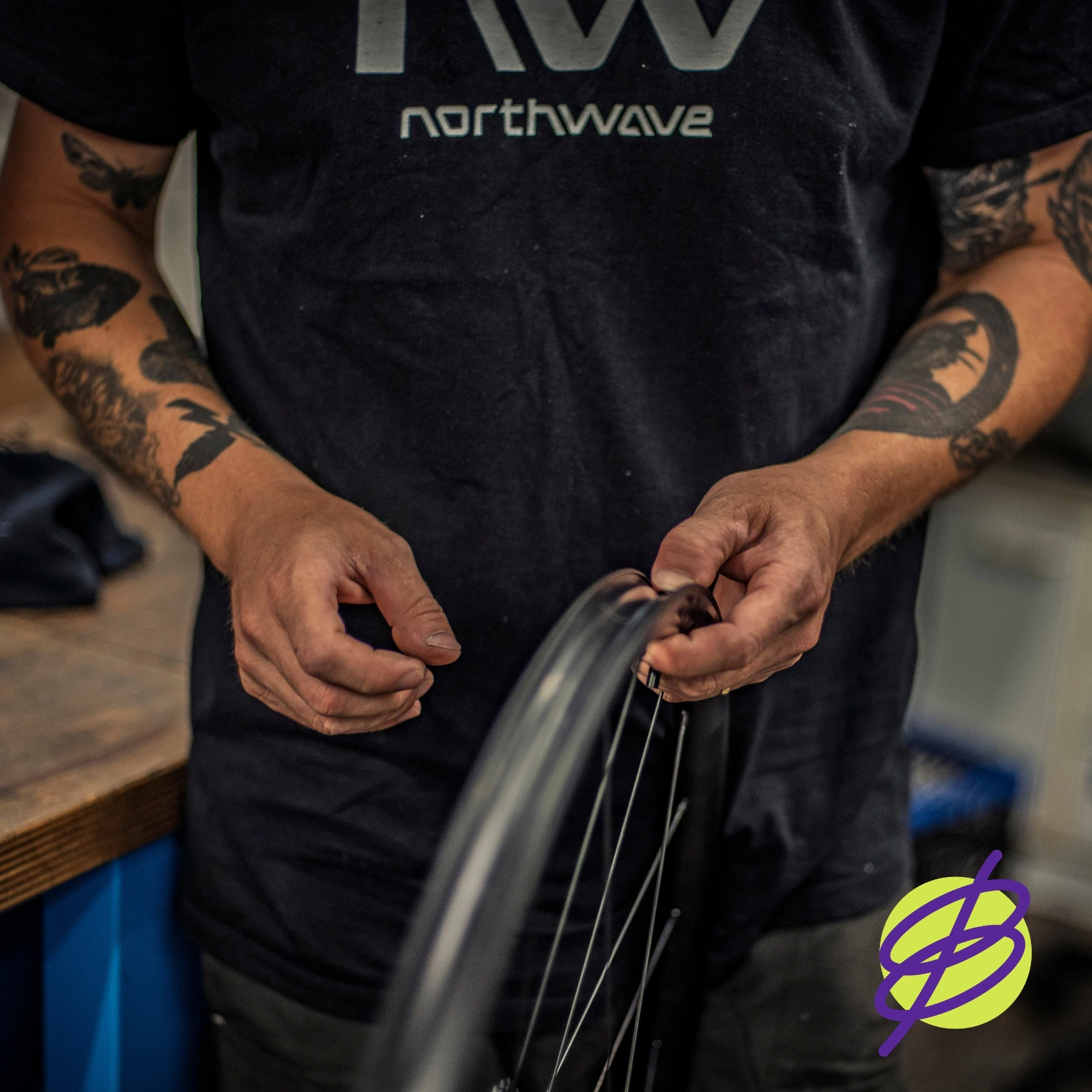 Tubeless kerékszett kerékpárban
