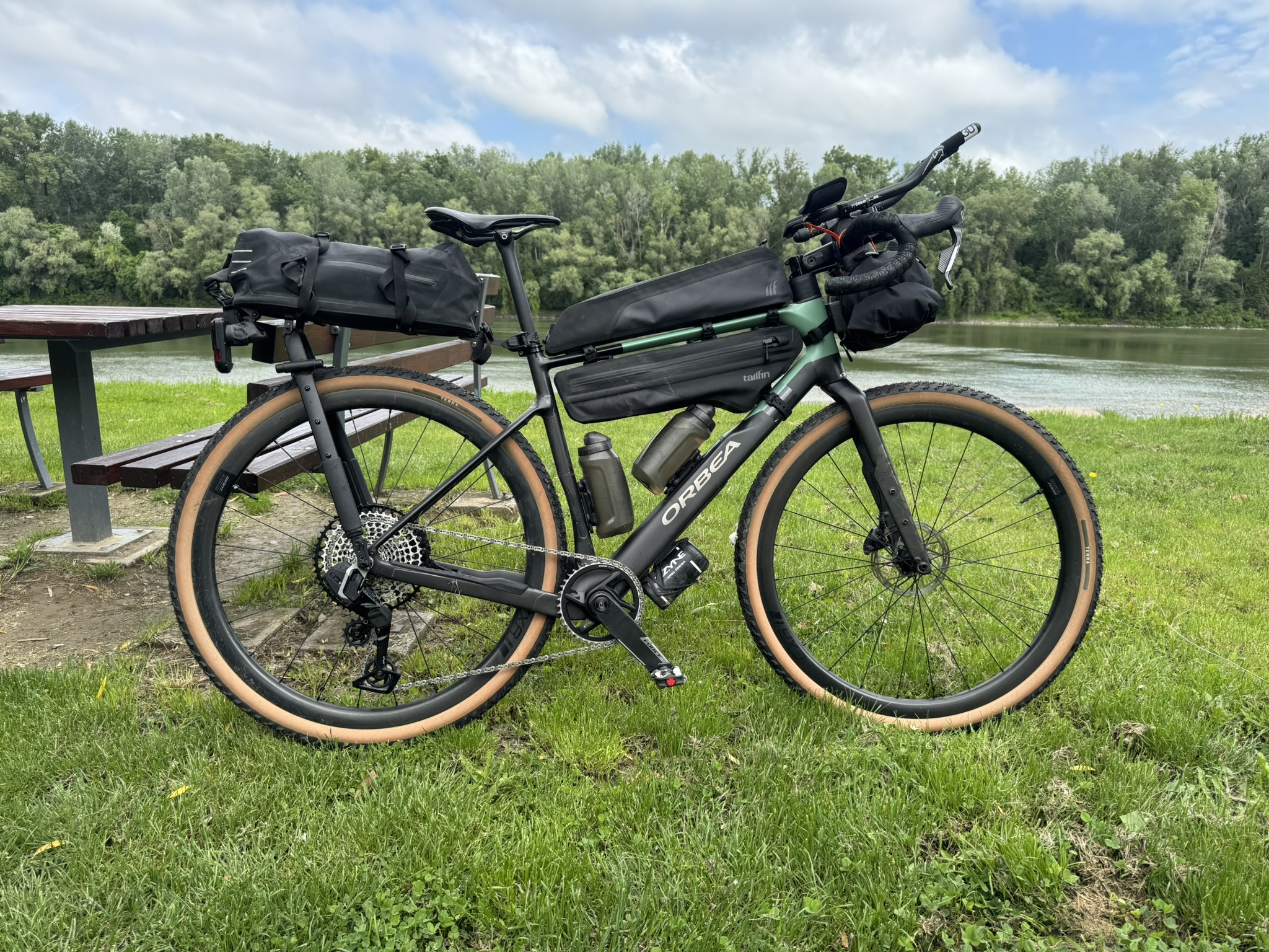 Szabics Tibor kerékpárja – Orbea Terra M21eTEAM 1x