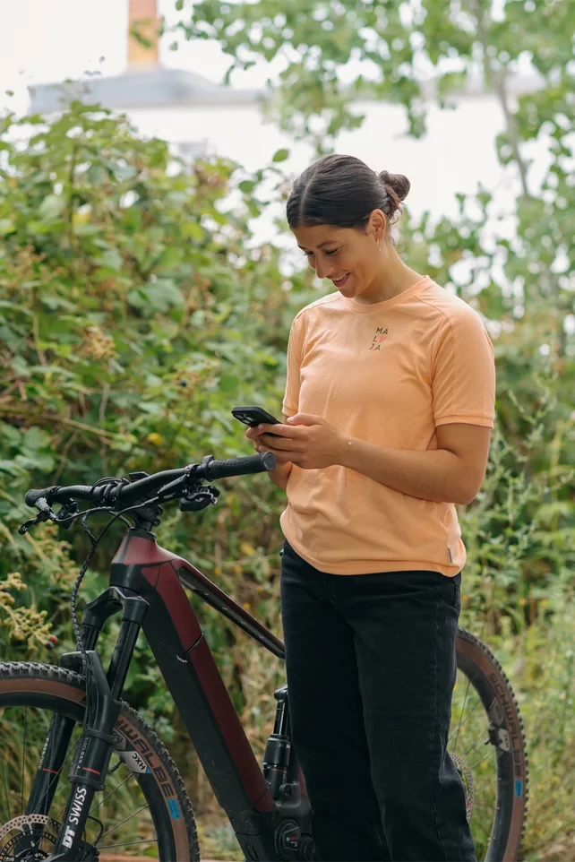 A Bosch eBike Flow App segítségével összekapcsolhatja okostelefonját elektromos kerékpárjával