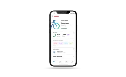 A Bosch eBike Flow App lehetőséget biztosít szakkereskedőjének helyadatai elmentésére