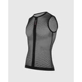 ASSOS X/3 SKIN LAYER SUPERLEGER Black II ujjatlan aláöltöző