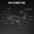 Kép 3/4 - LEZYNE RAP II 18 funkciós szerszám 