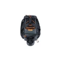 BASIL MILES TARPAULIN TRUNKBAG PRO XL 9L fekete-narancs csomagtartó táska 