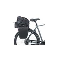 BASIL MILES TARPAULIN TRUNKBAG PRO XL 9L fekete-narancs csomagtartó táska 