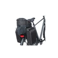 BASIL MILES TARPAULIN TRUNKBAG PRO XL 9L fekete-narancs csomagtartó táska 