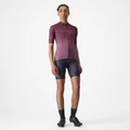 Kép 8/8 - CASTELLI SALITA Bordeaux/Purple/Orange L női rövid ujjú mez