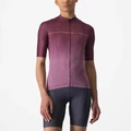 Kép 1/8 - CASTELLI SALITA Bordeaux/Purple/Orange L női rövid ujjú mez