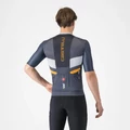 CASTELLI UNLIMITED PRO Blue/Sky-Orange M rövid ujjú mez