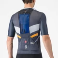CASTELLI UNLIMITED PRO Blue/Sky-Orange M rövid ujjú mez