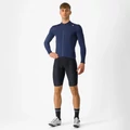 CASTELLI ESPRESSO THERMAL Blue L hosszú ujjú mez
