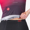 CASTELLI FREE SPEED 3 W Night Shade/Orange-Rose XL női triatlon rövid ujjú mez