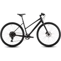 CUBE 26 NULANE PRO grey'n'chrome Trapeze 47 cm női kerékpár