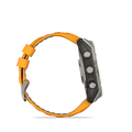 GARMIN FENIX 8 AMOLED titán/narancs sportóra