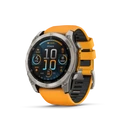 GARMIN FENIX 8 AMOLED titán/narancs sportóra