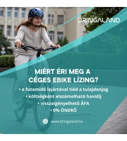 Fejleszd ebike-kal vállalkozásod! - lízing és kerékpárflotta cégeknek 