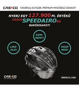 Nyerj egy 127.900 Ft értékű Casco bukósisakot a Bringalandnál!