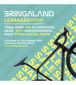 Leárazás a Bringalandnál! Több, mint 200 vadonatúj kerékpár, akár -39% kedvezménnyel!
