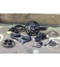 Shimano GRX Di2 2x12 sebességes gravel kerékpár váltószett – Teszt és vélemény