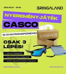 Nyerj fényre sötétedő prémium napszemüveget! - Casco SX-34 Vautron nyereményjáték