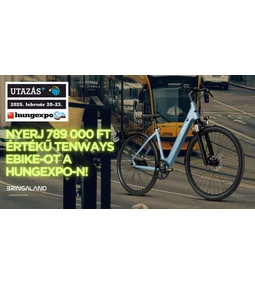 Nyerj Tenways elektromos kerékpárt a HUNGEXPO E-Bike Test &amp; Show-n!