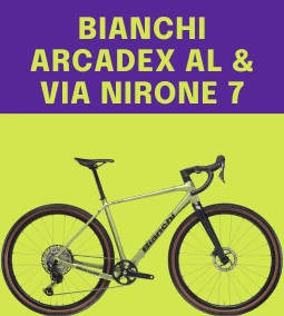 Bianchi Arcadex AL és Via Nirone 7 – új alumínium gravel bringák