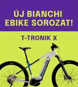 Bianchi T-Tronik X – A sportos e-MTB új generációja