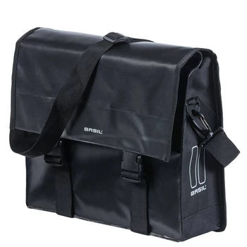 BASIL URBAN LOAD MESSENGER 17L Black csomagtartó táska
