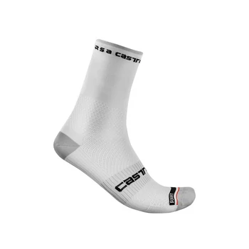 CASTELLI ROSSO CORSA PRO 15 White XXL (44-47) zokni