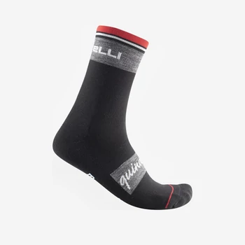 CASTELLI QUINDICI SOFT MERINO fekete S-M téli zokni