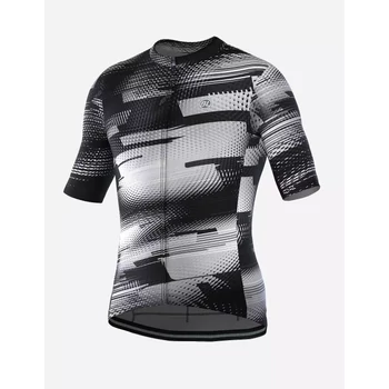 BICYCLE LINE GAVIA Black/White XL rövid ujjú mez