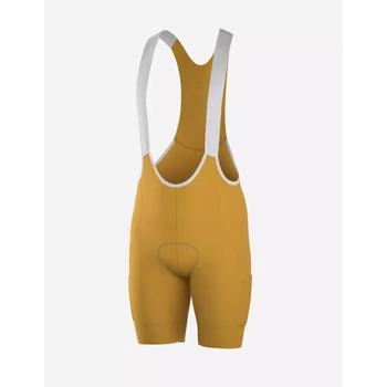 BICYCLE LINE STERRATO S4 Mustard S kantáros rövidnadrág