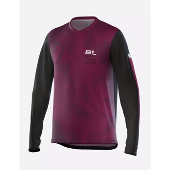 BICYCLE LINE PONENTE S4 Bordeaux S MTB hosszú ujjú mez