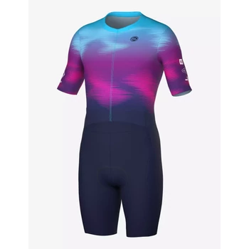 BICYCLE LINE CYCLONE Blue M rövid egyberuha
