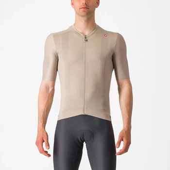 CASTELLI ESPRESSO Clay/Black XL rövid ujjú mez