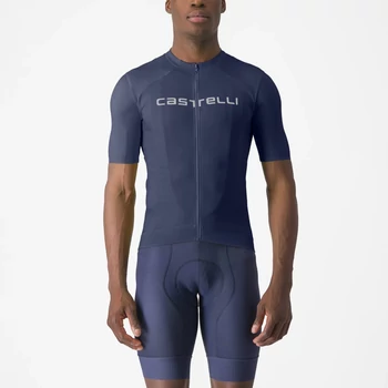 CASTELLI PROLOGO LITE Blue/Ivory XL rövid ujjú mez
