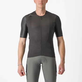 CASTELLI UNLIMITED PRO Light Black XL rövid ujjú mez