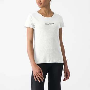 CASTELLI CLASSICO W White L női póló