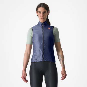 CASTELLI ARIA W Blue S női szélmellény