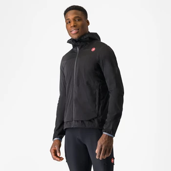 CASTELLI UNLIMITED RAIN Light Black XXXL esőkabát