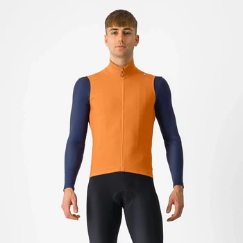 CASTELLI ESPRESSO Orange/Gray M mellény