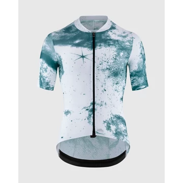 ASSOS 1/3 MILLE GT S11 SPACE TRIP Green S rövid ujjú mez