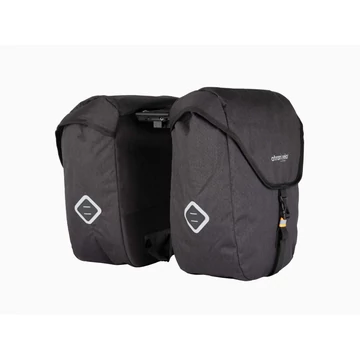 ATRANVELO ZAP DOUBLE fekete kétoldalas csomagtartótáska