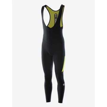 BICYCLE LINE PRO S Black/Fluo Yellow XXL kantáros hosszúnadrág