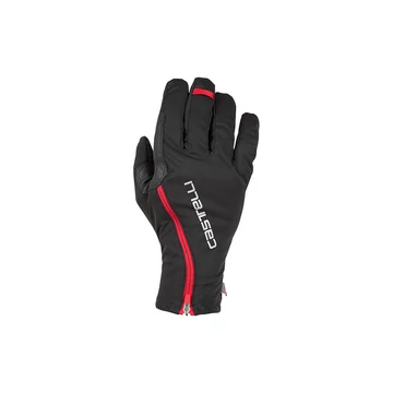 CASTELLI SPETTACOLO RoS Black Red XL hosszú ujjas kesztyű