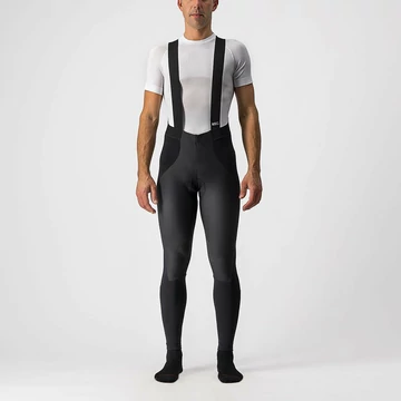 CASTELLI SORPASSO RoS WIND Black XL téli kantáros hosszúnadrág